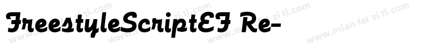 FreestyleScriptEF Re字体转换